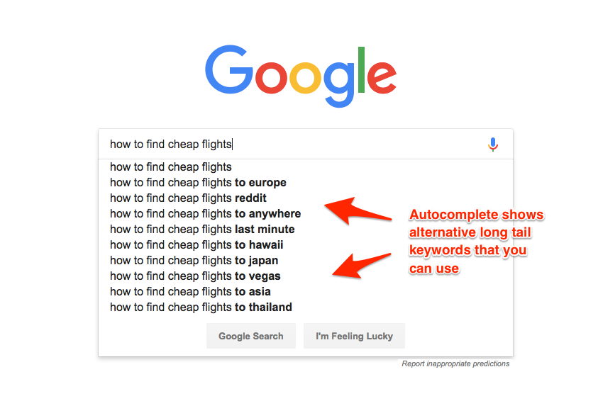 Autocomplete