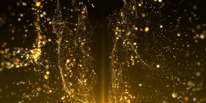 Gold glitter background